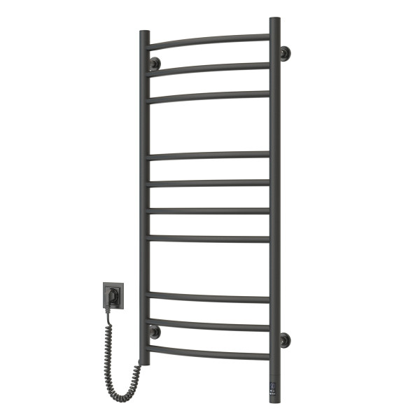 Electric Towel Rail BLACK CAMELLIA Sensor 480х1000 left