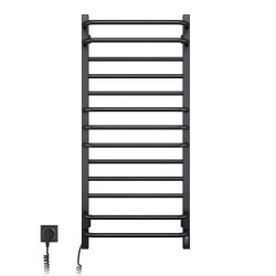 Electric Towel Rail BLACK GRANDIS Sensor 480х1000 left