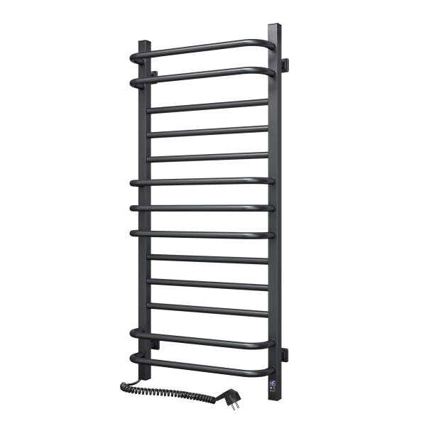 Electric Towel Rail BLACK GRANDIS Sensor 480х1000 left