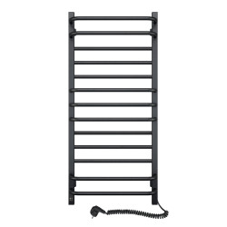 Electric Towel Rail BLACK GRANDIS Sensor 480х1000 right