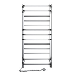 Stainless Steel Electric Towel Rail GRANDIS Sensor 480х1000 left