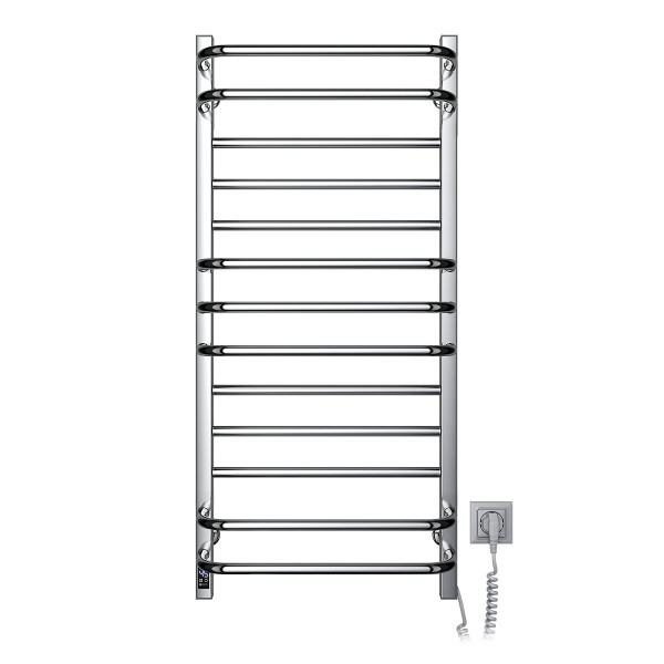 Stainless Steel Electric Towel Rail GRANDIS Sensor 480х1000 right