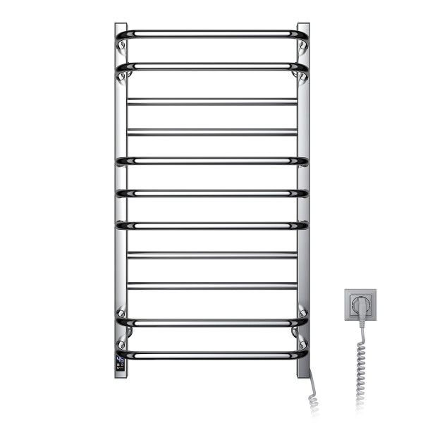 Stainless Steel Electric Towel Rail GRANDIS Sensor 480х800 right