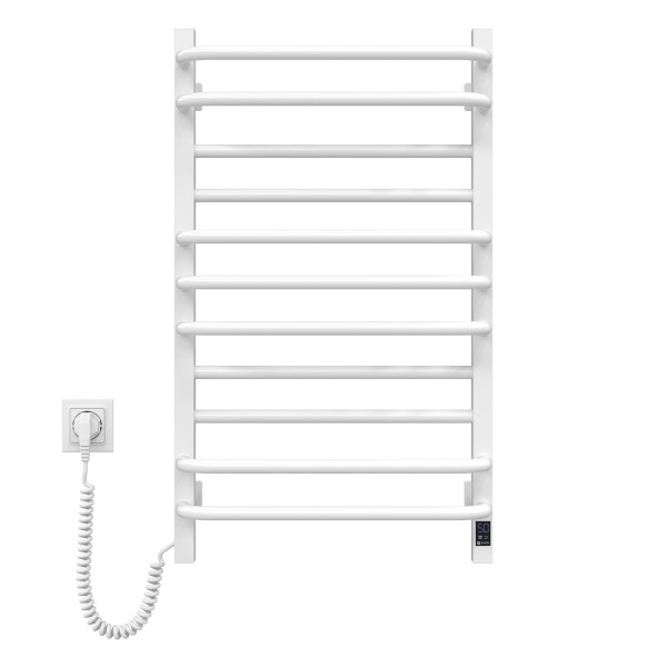 Electric Towel Rail WHITE GRANDIS Sensor 480x800 left