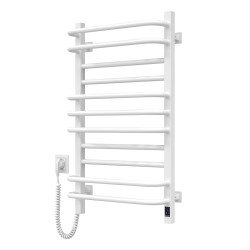 Electric Towel Rail WHITE GRANDIS Sensor 480x800 left