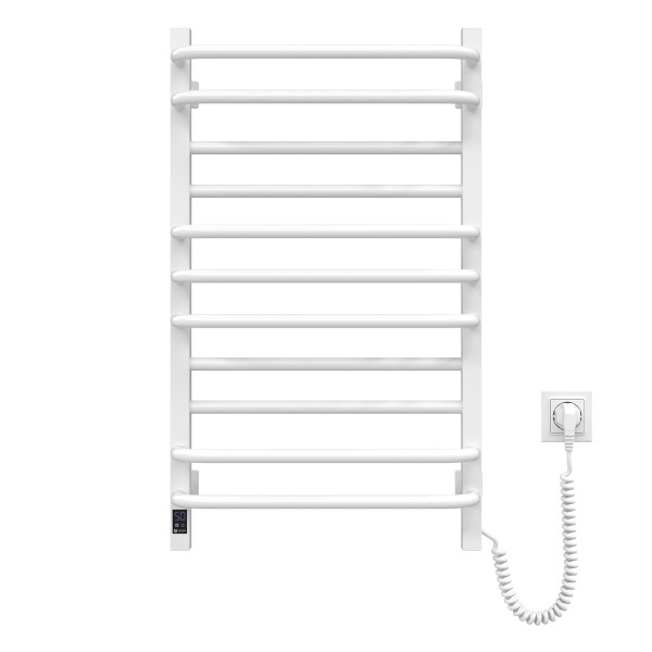 Electric Towel Rail WHITE GRANDIS Sensor 480x800 right