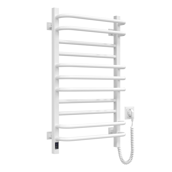 Electric Towel Rail WHITE GRANDIS Sensor 480x800 right