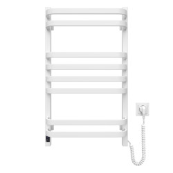 Electric Towel Rail WHITE NAVIN STUGNA 480х800 Right sensor