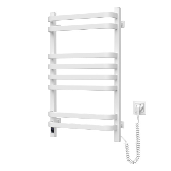 Electric Towel Rail WHITE NAVIN STUGNA 480х800 Right sensor