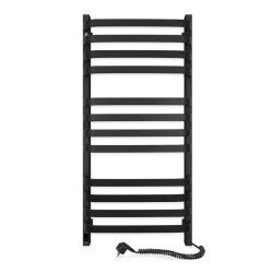 Electric Towel Rail BLACK NAVIN STUGNA 480х1000 Sensor right