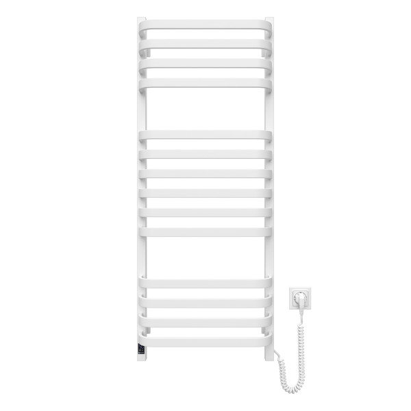 Electric Towel Rail WHITE NAVIN STUGNA 480х1200 Sensor right