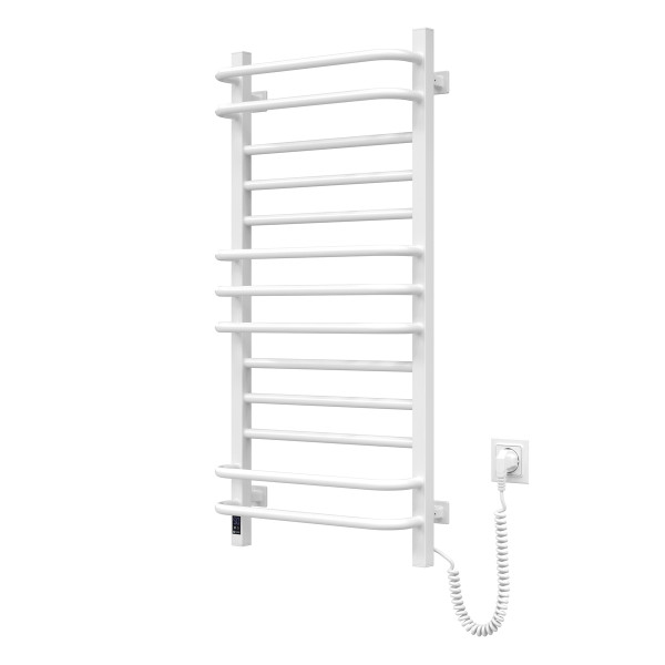 Electric Towel Rail WHITE GRANDIS Sensor 480х1000 right