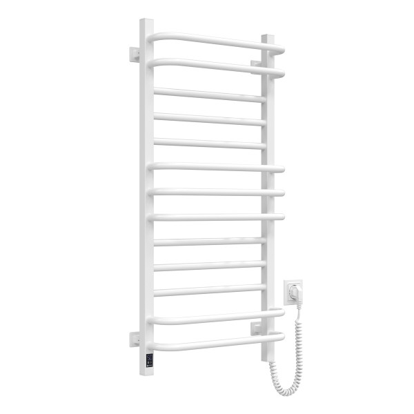 Electric Towel Rail WHITE GRANDIS Sensor 480х1000 right