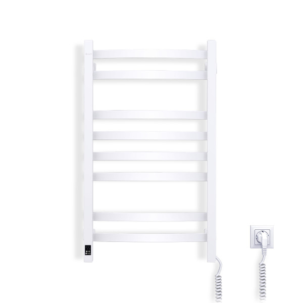 Electric Towel Rail WHITE NAVIN AVALON 480х800 Right sensor