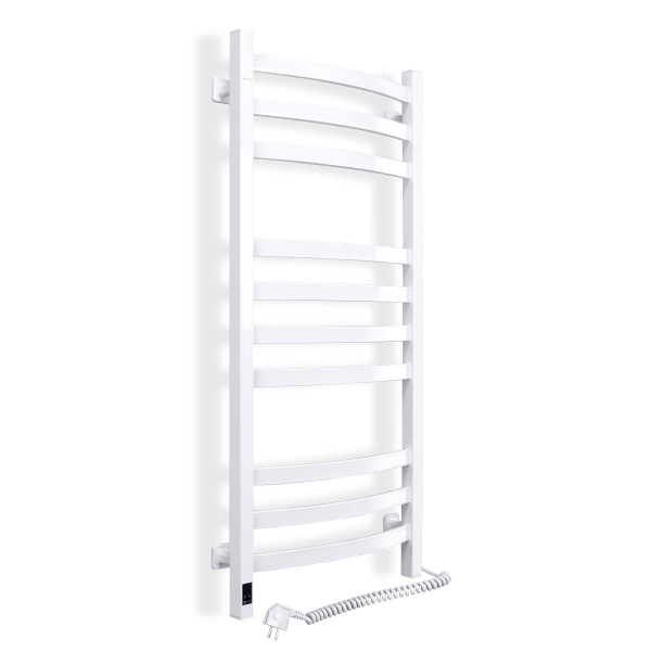 Electric Towel Rail WHITE NAVIN AVALON 480х1000 Sensor right