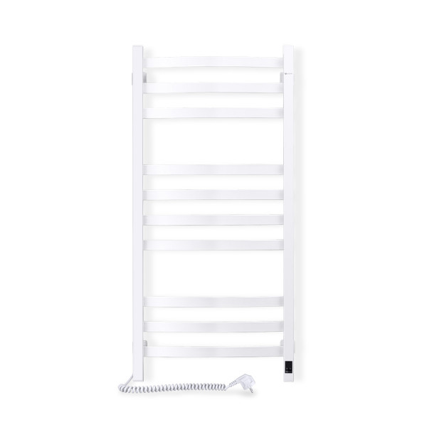 Electric Towel Rail WHITE NAVIN AVALON 480х1000 Sensor left