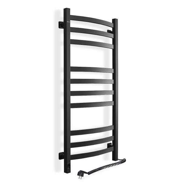 Electric Towel Rail BLACK NAVIN AVALON 480х1000 Sensor right