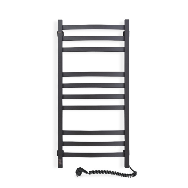 Electric Towel Rail BLACK NAVIN AVALON 480х1000 Sensor right