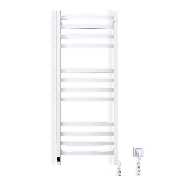 Electric Towel Rail WHITE NAVIN AVALON 480х1200 Sensor right