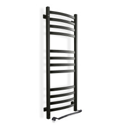 Electric Towel Rail BLACK NAVIN AVALON 480х1200 Sensor right