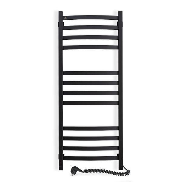 Electric Towel Rail BLACK NAVIN AVALON 480х1200 Sensor right