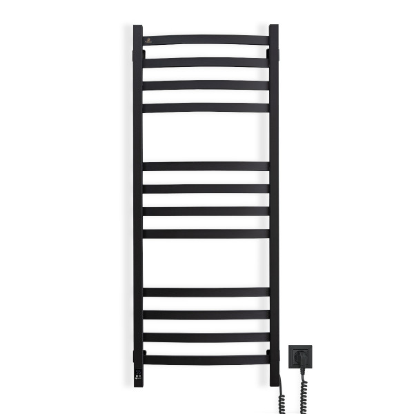 Electric Towel Rail BLACK NAVIN AVALON 480х1200 Sensor right