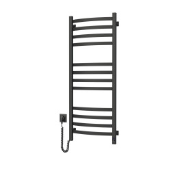 Electric Towel Rail BLACK NAVIN AVALON 480х1200 Sensor left