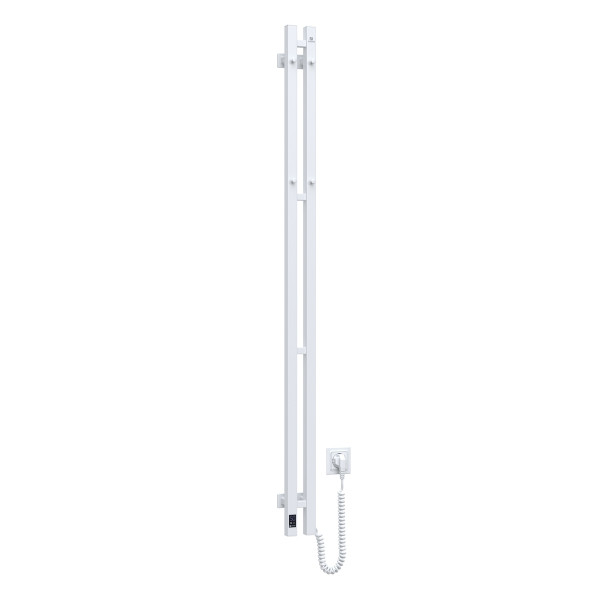 Electric Towel Rail WHITE NAVIN SILOUETTE QUADRO 90х1500 Sensor right