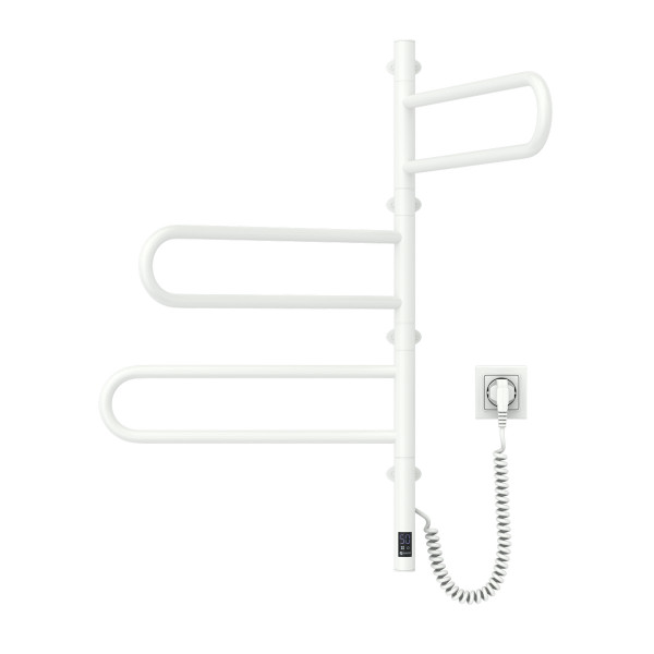 Electric Towel Rail WHITE FOUETTE Sensor 480х800