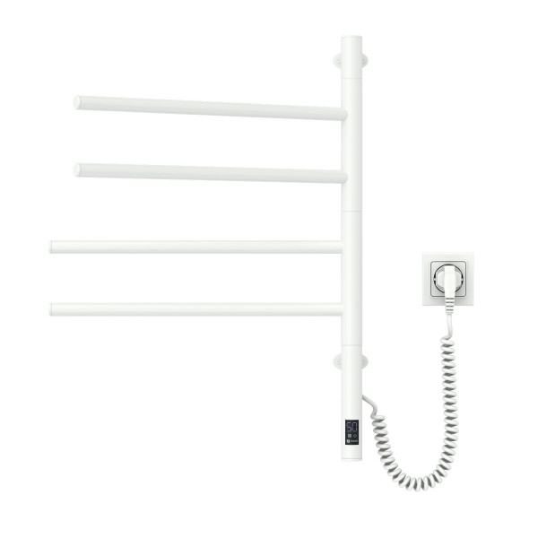 Electric Towel Rail WHITE ARABESQUE Sensor 480х600