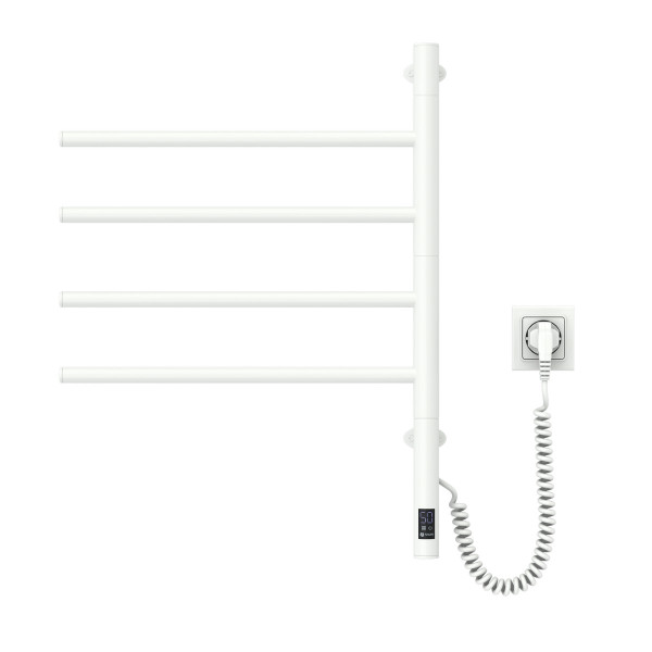 Electric Towel Rail WHITE ARABESQUE Sensor 480х600