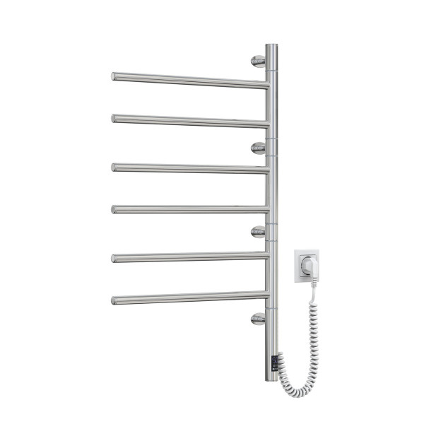 Stainless Steel Electric Towel Rail ARABESQUE 480x800 Sensor