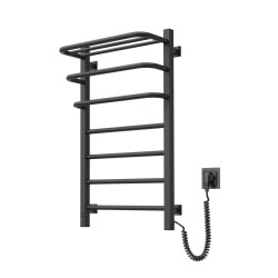 Electric Towel Rail BLACK NAVIN FORTIS 480x800 Right sensor