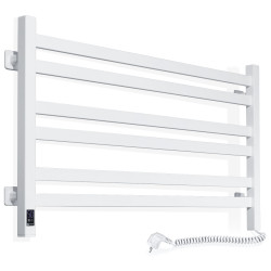 Electric Towel Rail WHITE AVANGARD 900х500 Sensor right