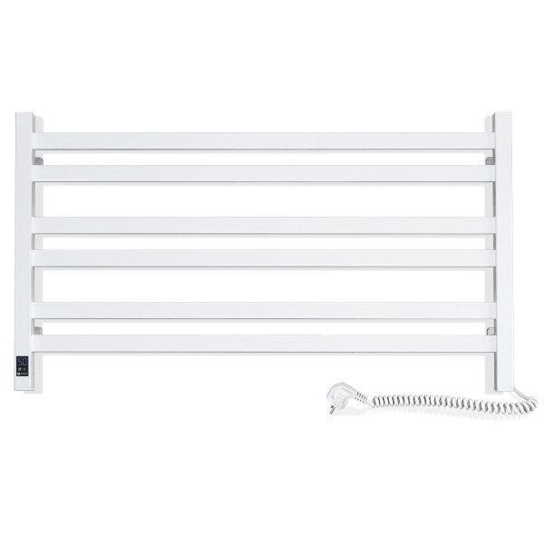 Electric Towel Rail WHITE AVANGARD 900х500 Sensor right