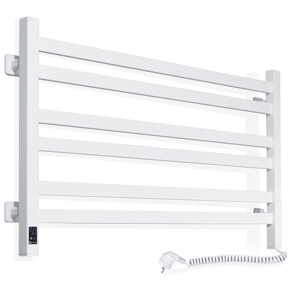 Electric Towel Rail WHITE AVANGARD 900х500 Sensor right