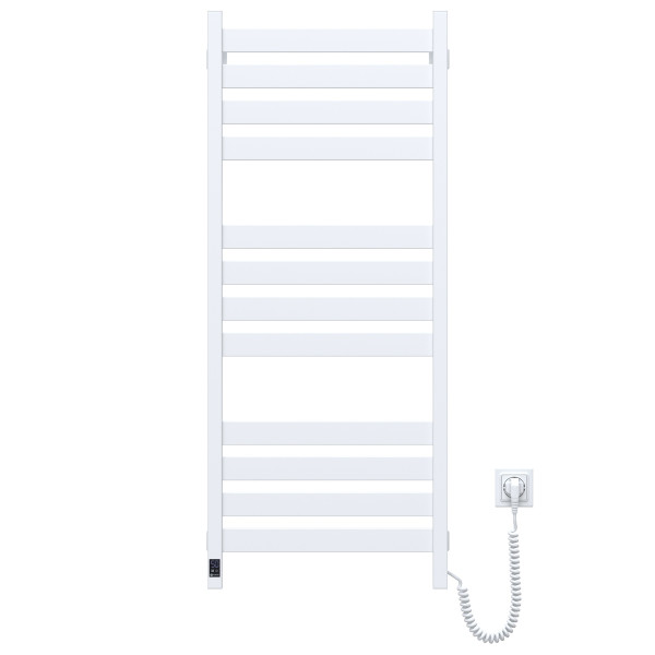 Electric Towel Rail WHITE LARGO Sensor 500x1200 right