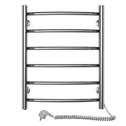 Stainless Steel Electric Towel Rail CAMELLIA 480х600 right