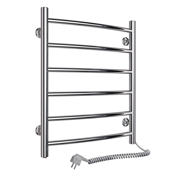 Stainless Steel Electric Towel Rail CAMELLIA 480х600 right