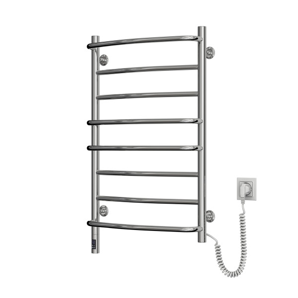 Stainless Steel Electric Towel Rail OMEGA Sensor 530х800 right