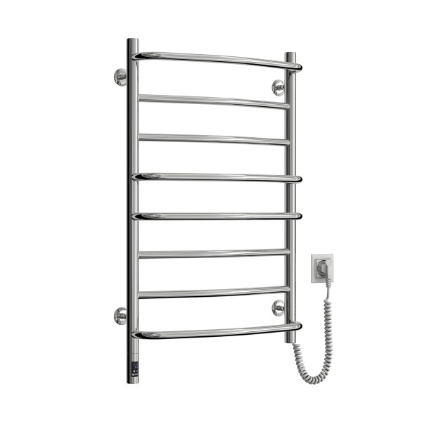 Stainless Steel Electric Towel Rail OMEGA Sensor 530х800 right