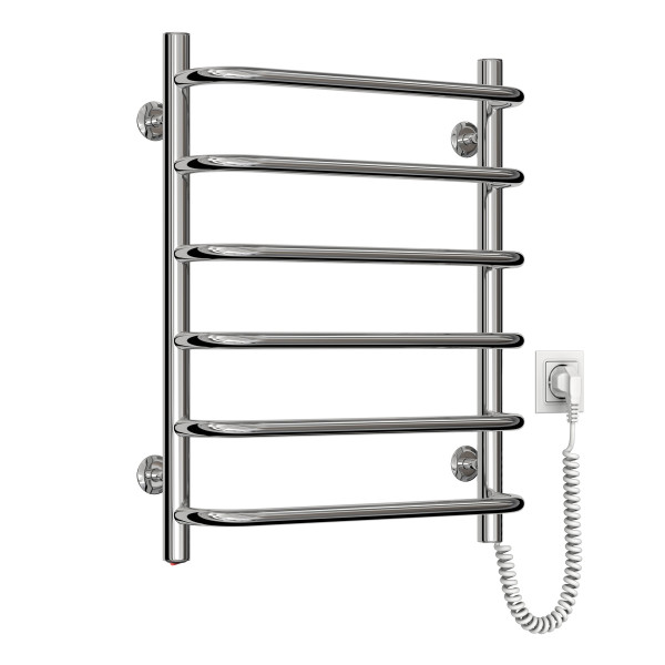 Stainless Steel Electric Towel Rail SYMPHONIA 480x600 right