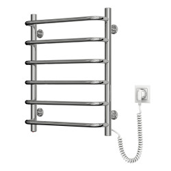 Stainless Steel Electric Towel Rail SYMPHONIA  480x600 right