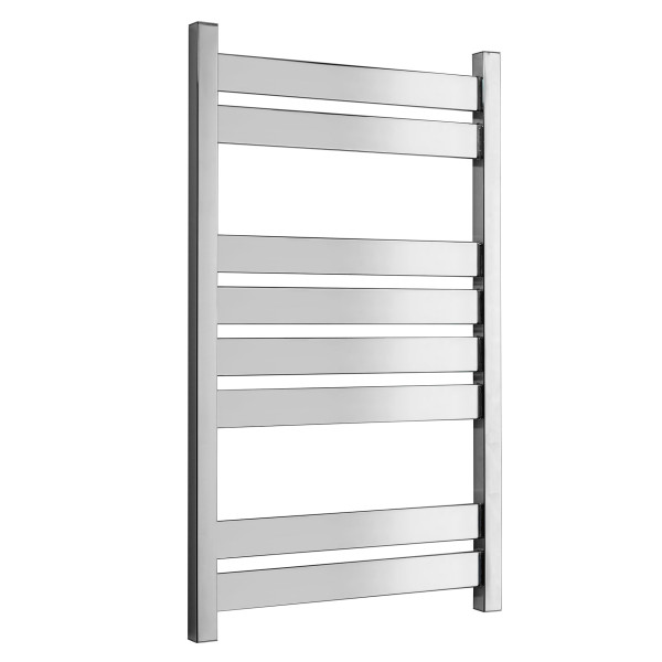 Bathroom Water Radiator STAINLESS STEEL LARGO 500x800