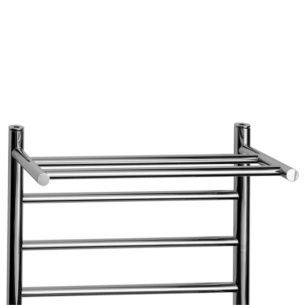 Bathroom Water Radiator STAINLESS Navin Classic with shelf 