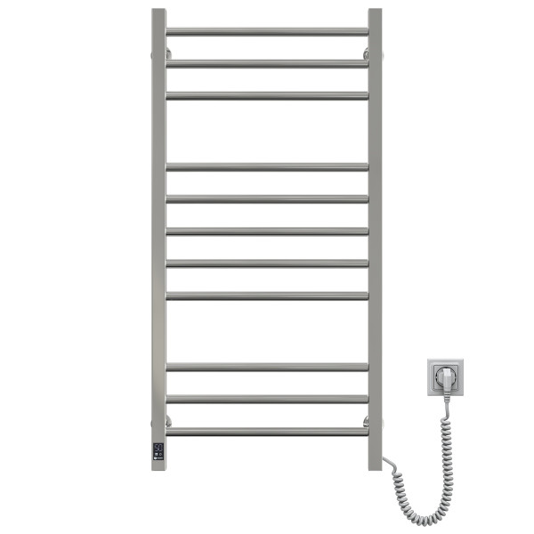 Stainless Steel Electric Towel Rail CLASSIC QUADRO Sensor 500x1000 right