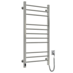 Stainless Steel Electric Towel Rail CLASSIC QUADRO Sensor 500x1000 right