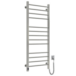 Stainless Steel Electric Towel Rail CLASSIC QUADRO Sensor 500x1200 right