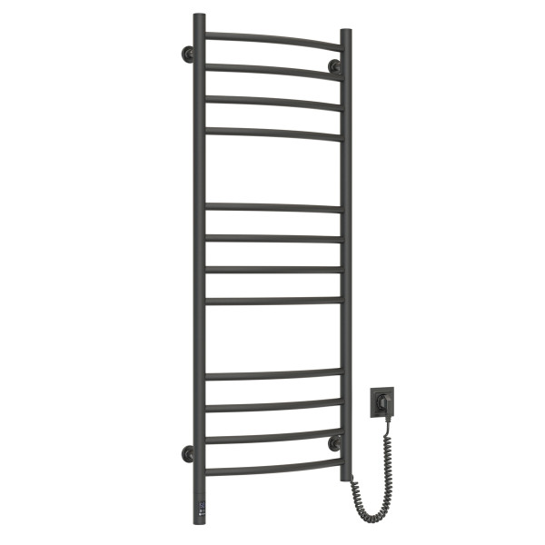 Electric Towel Rail BLACK CAMELLIA Sensor 480x1200 right