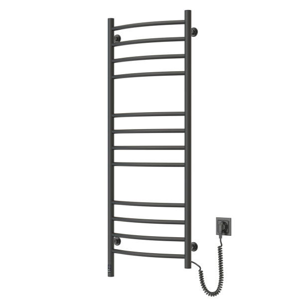 Electric Towel Rail BLACK CAMELLIA Sensor 480x1200 right